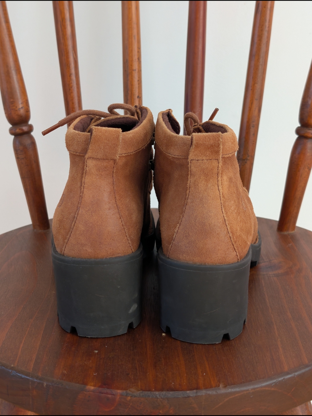 BORN Griffin Bootie Suede Leather Boots - 8.5 - Picture 11 of 12